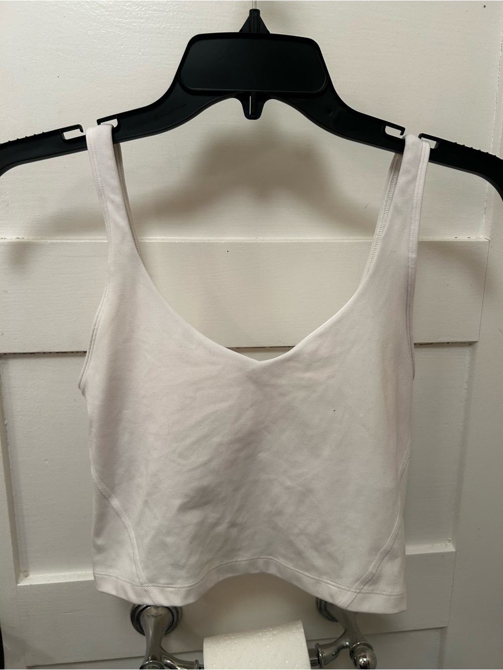 Gilly Hicks White Crop Tank Bralette